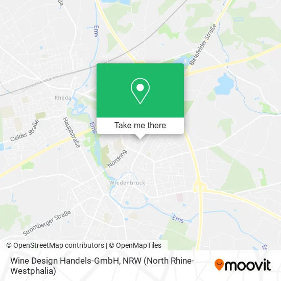 Карта Wine Design Handels-GmbH