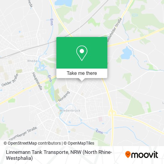 Linnemann Tank Transporte map