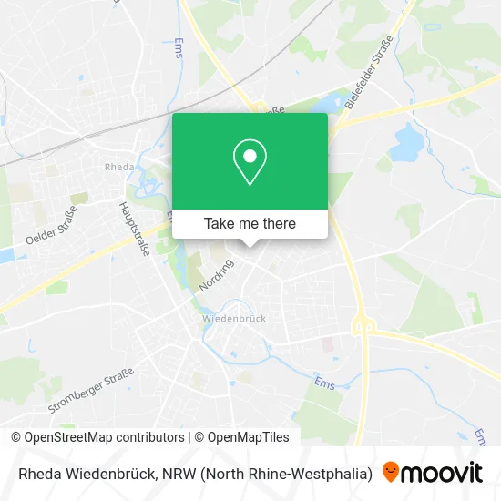 Карта Rheda Wiedenbrück