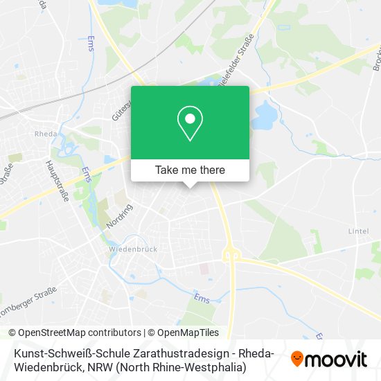 Kunst-Schweiß-Schule Zarathustradesign - Rheda-Wiedenbrück map