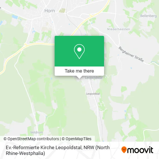 Ev.-Reformierte Kirche Leopoldstal map