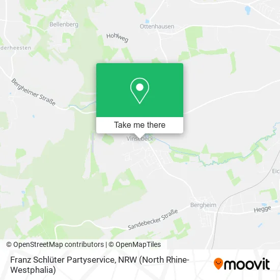 Карта Franz Schlüter Partyservice