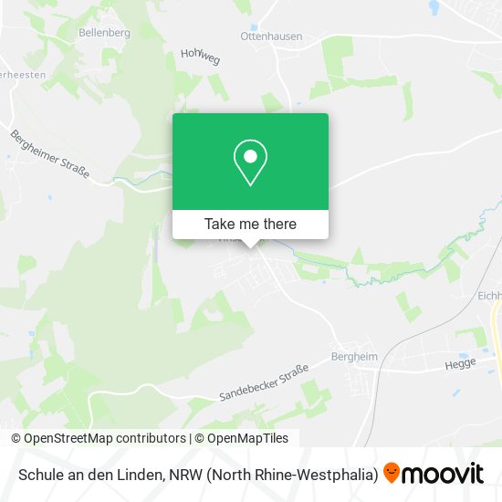 Schule an den Linden map