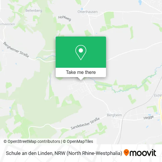 Карта Schule an den Linden
