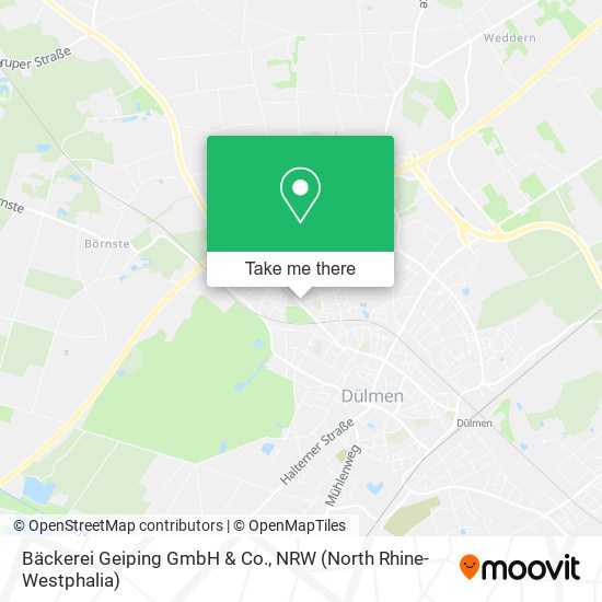 Bäckerei Geiping GmbH & Co. map