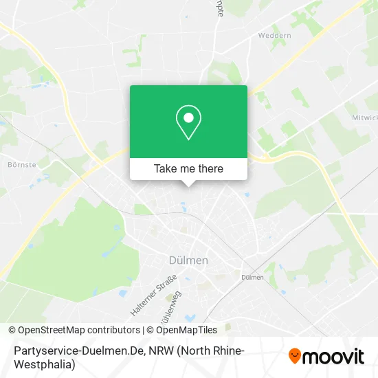 Карта Partyservice-Duelmen.De