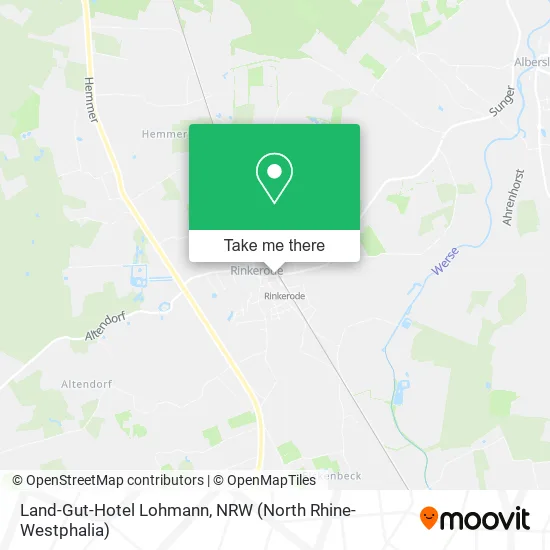 Land-Gut-Hotel Lohmann map