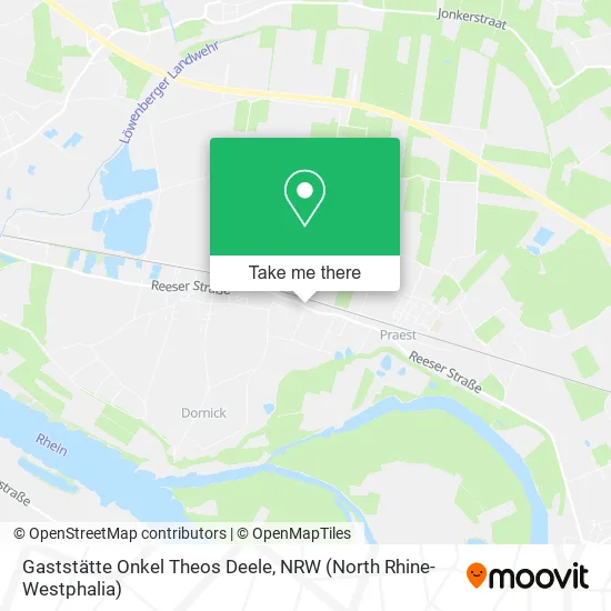 Карта Gaststätte Onkel Theos Deele