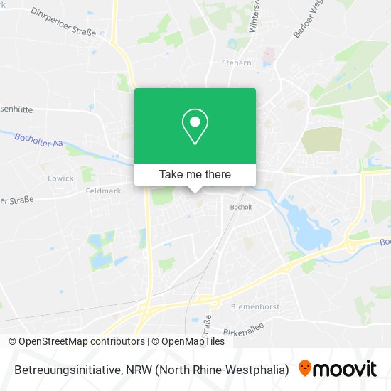 Betreuungsinitiative map