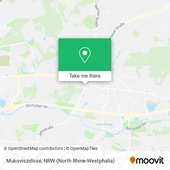 Карта Mukoviszidose