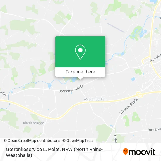 Карта Getränkeservice L. Polat