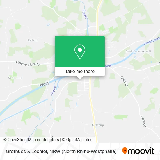 Grothues & Lechler map