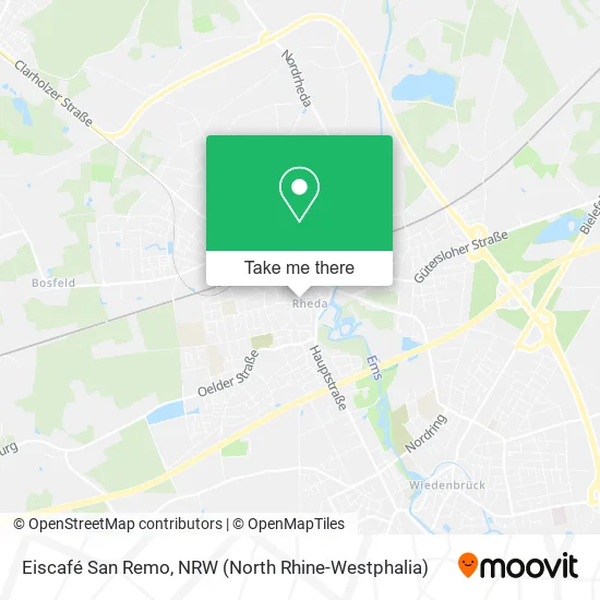 Карта Eiscafé San Remo