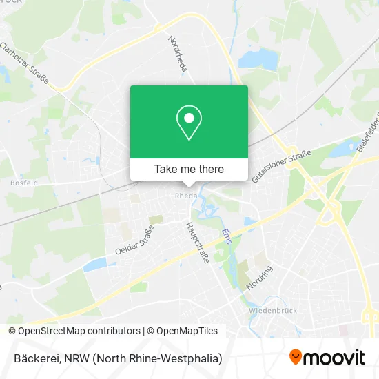 Bäckerei map