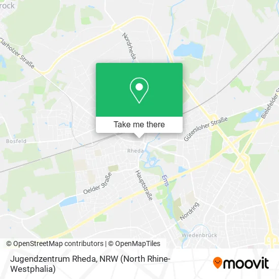 Карта Jugendzentrum Rheda