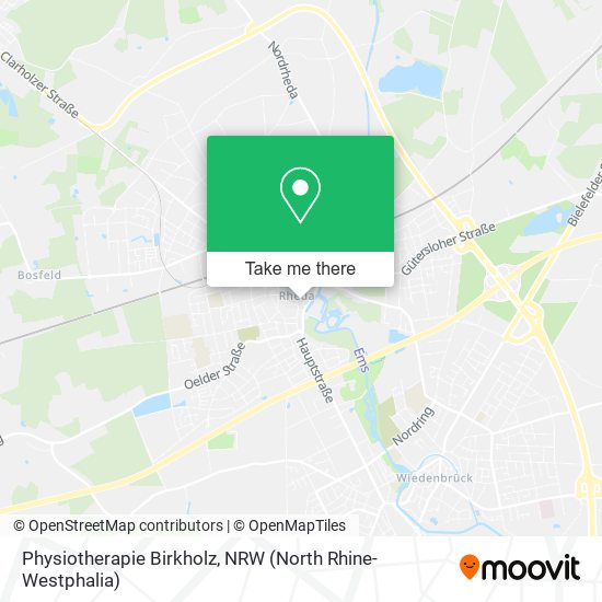 Physiotherapie Birkholz map