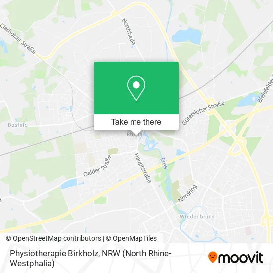 Physiotherapie Birkholz map