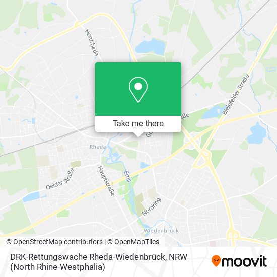 DRK-Rettungswache Rheda-Wiedenbrück map