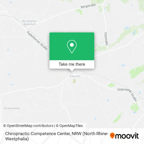 Chiropractic Competence Center map