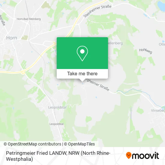 Petringmeier Fried LANDW map