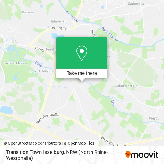 Карта Transition Town Isselburg