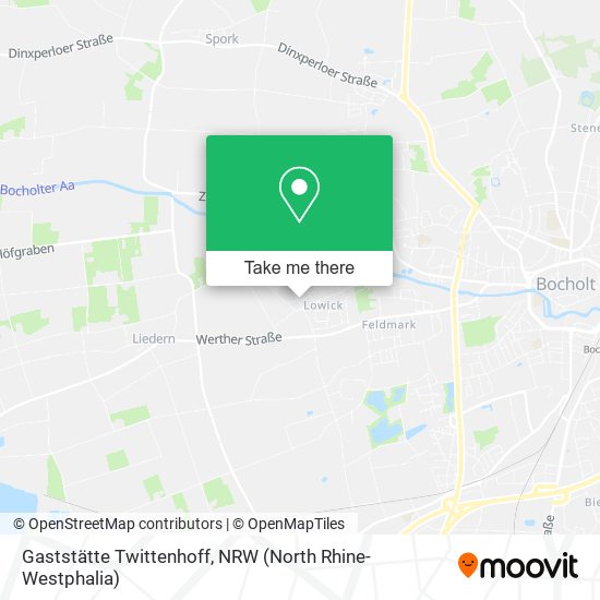 Gaststätte Twittenhoff map