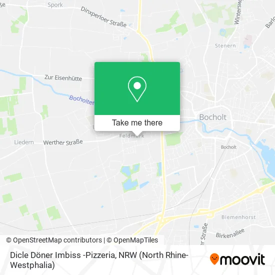 Карта Dicle Döner Imbiss -Pizzeria