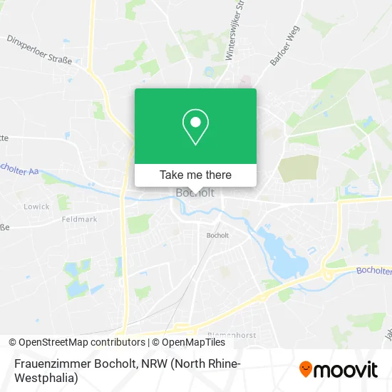 Карта Frauenzimmer Bocholt