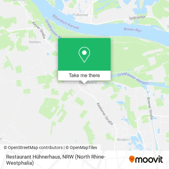 Restaurant Hühnerhaus map