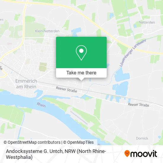 Карта Andocksysteme G. Untch