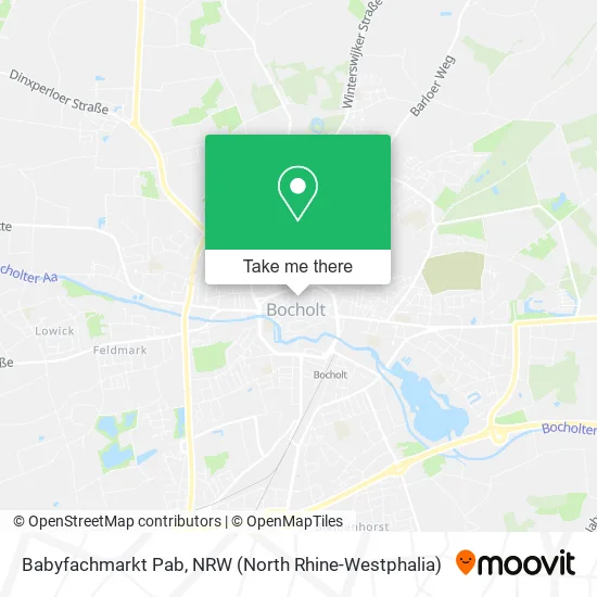 Babyfachmarkt Pab map