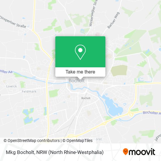 Mkg Bocholt map