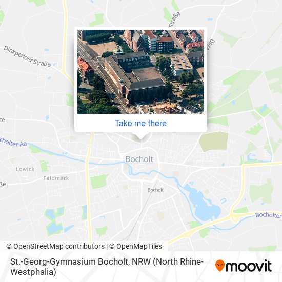 St.-Georg-Gymnasium Bocholt map