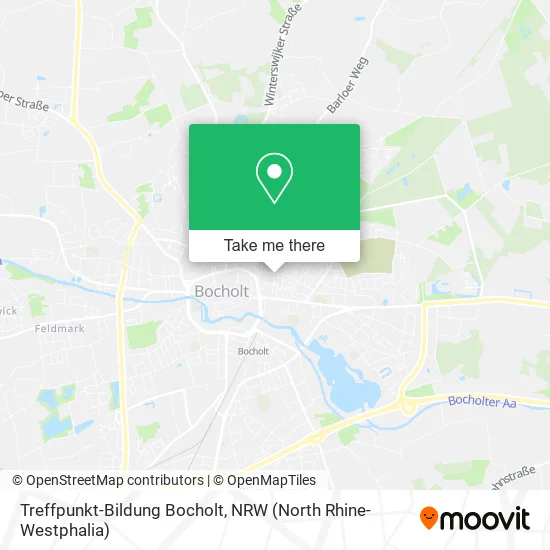 Карта Treffpunkt-Bildung Bocholt