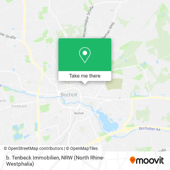 Карта b. Tenbeck Immobilien