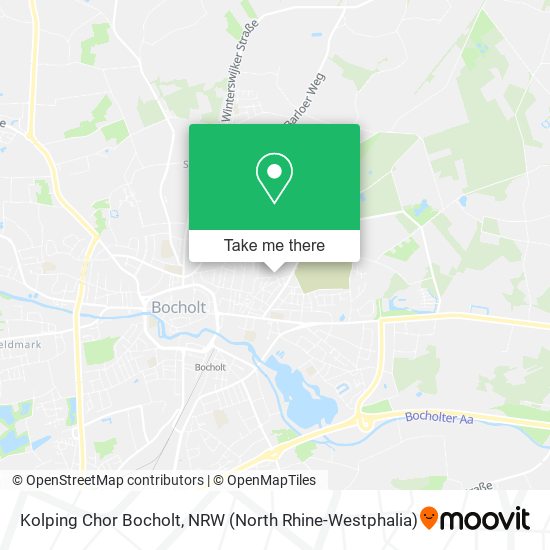 Kolping Chor Bocholt map