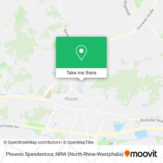 Phoenix Spendentour map