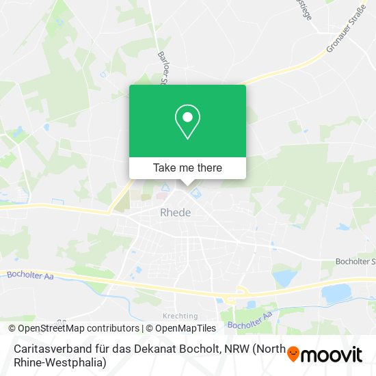 Caritasverband für das Dekanat Bocholt map