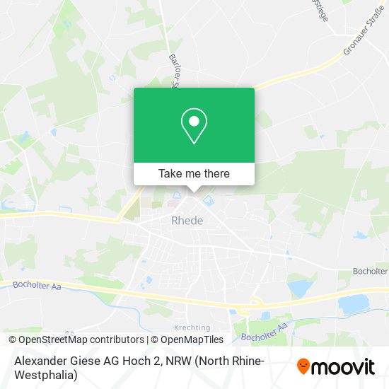 Alexander Giese AG Hoch 2 map