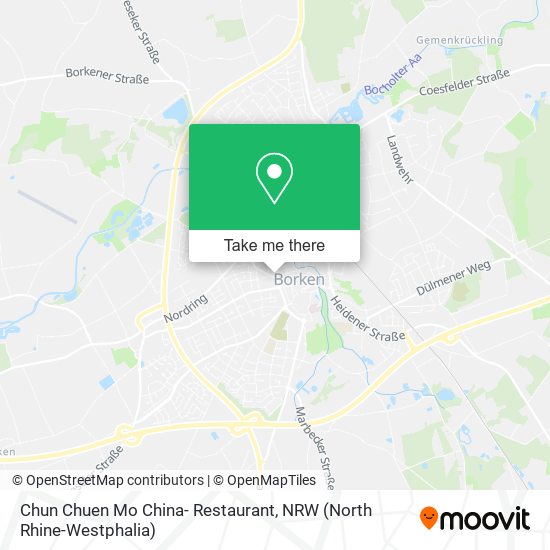 Chun Chuen Mo China- Restaurant map