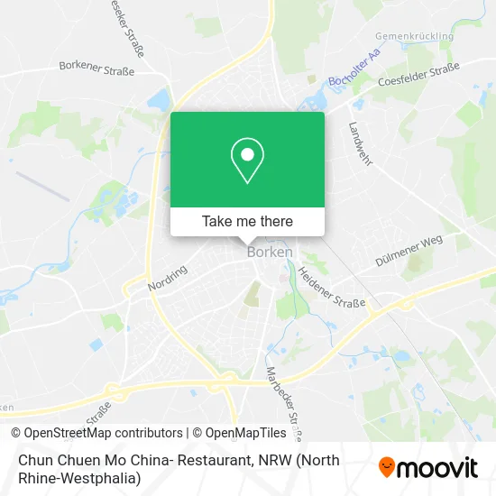 Chun Chuen Mo China- Restaurant map