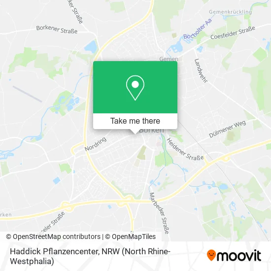 Haddick Pflanzencenter map