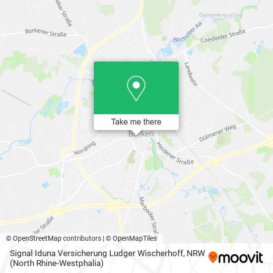 Карта Signal Iduna Versicherung Ludger Wischerhoff
