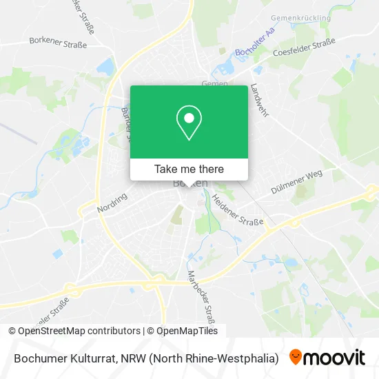 Bochumer Kulturrat map