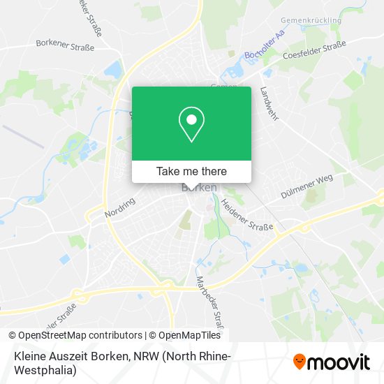 Kleine Auszeit Borken map