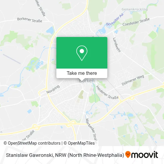 Stanislaw Gawronski map