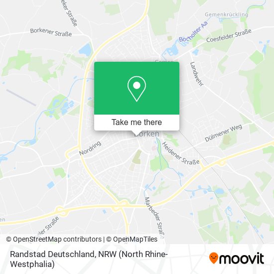 Randstad Deutschland map