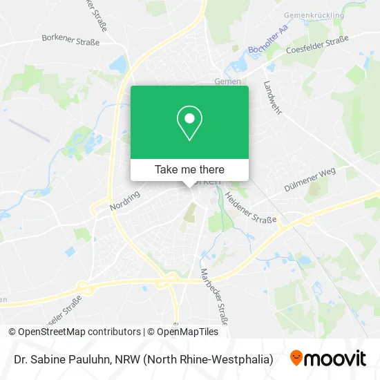 Карта Dr. Sabine Pauluhn