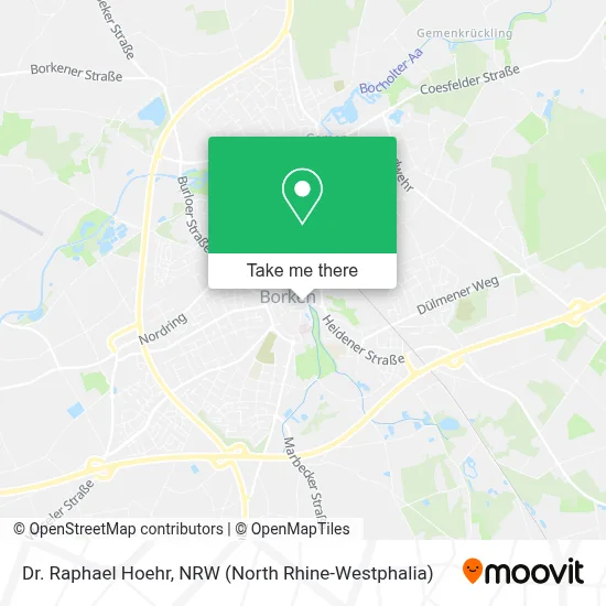 Dr. Raphael Hoehr map