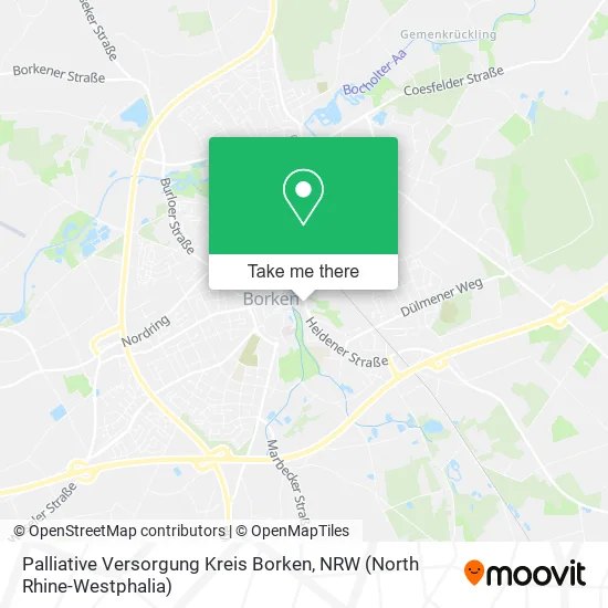 Palliative Versorgung Kreis Borken map
